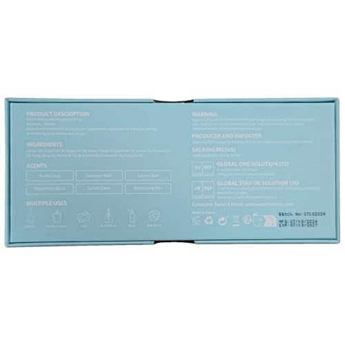 Gift-ready SNOWSEN Laundry Fragrance Oils Set box