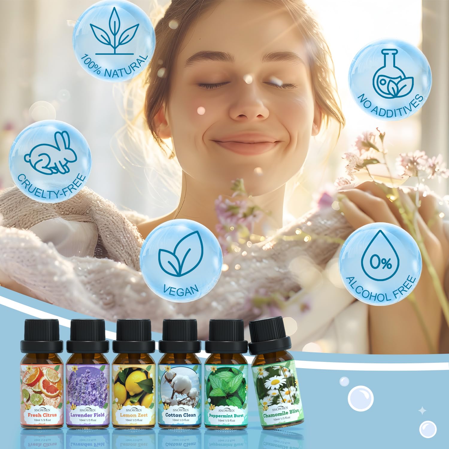 Peppermint Burst fragrance oil bottle