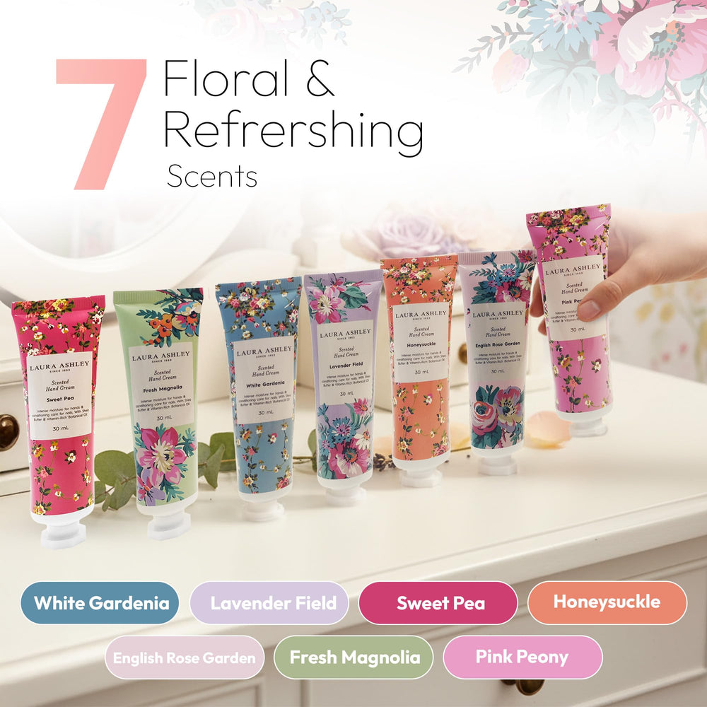 Laura Ashley Rose Garden 30ml tube with delicate floral moisture