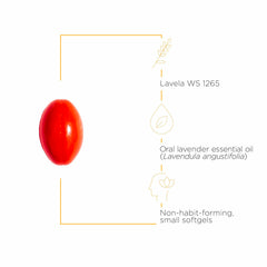 Lavela WS 1265 lavender oil drop suggests calming aroma.