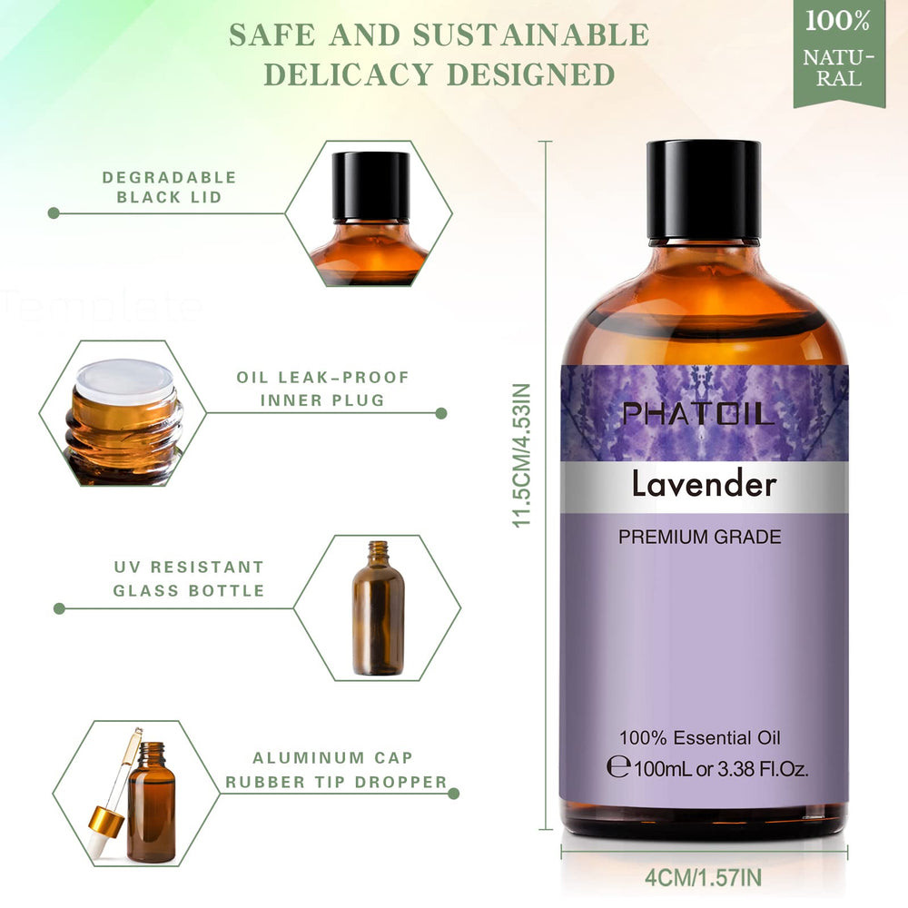 Lavender essential oil used for diffuser and humidifier