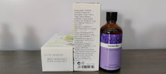 Elegant lavender essential oil packaging and bottle design