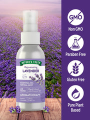 Lavender aromatherapy spray used in bath, body, and pillow