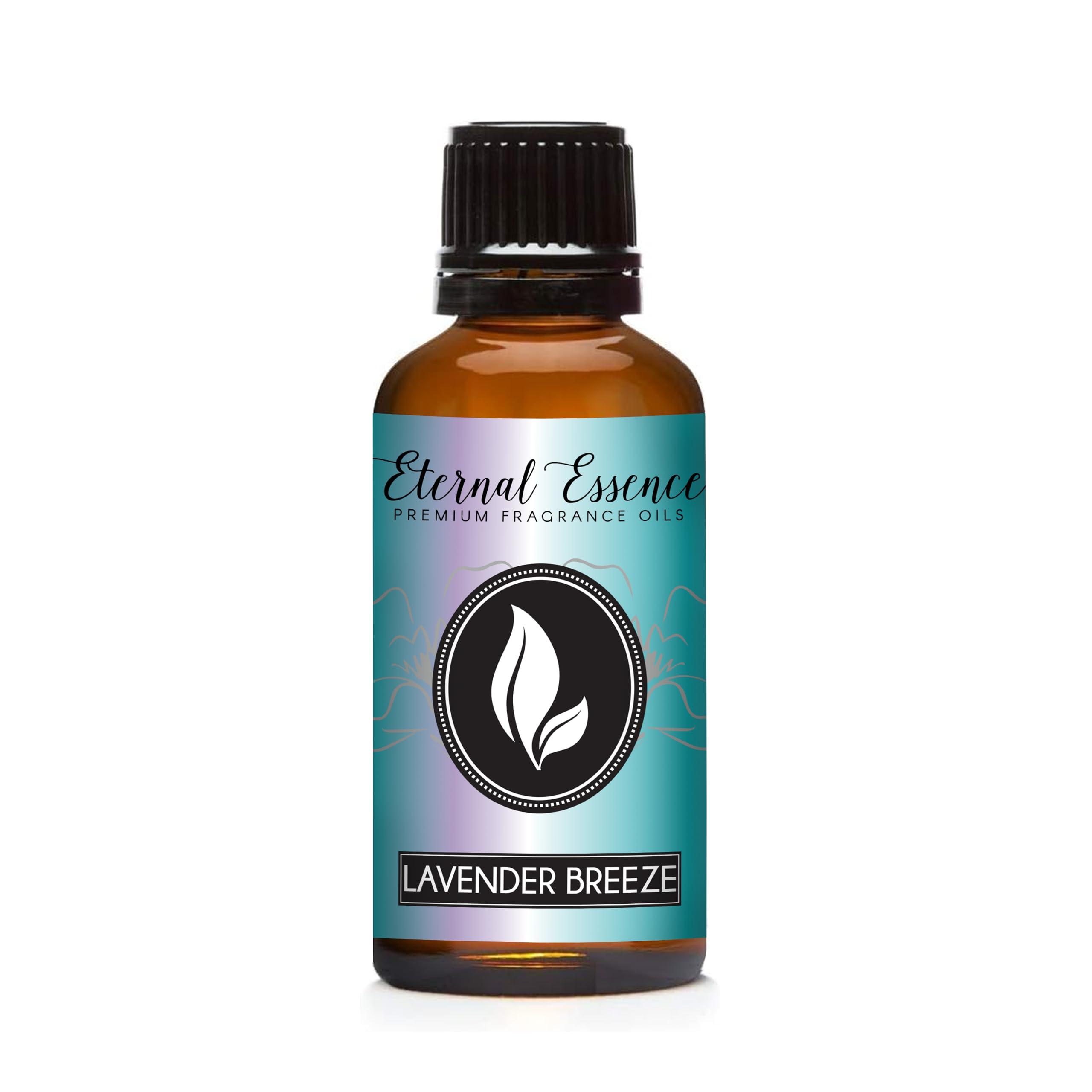 Eternal Essence Lavender Breeze 30ml amber glass fragrance oil bottle