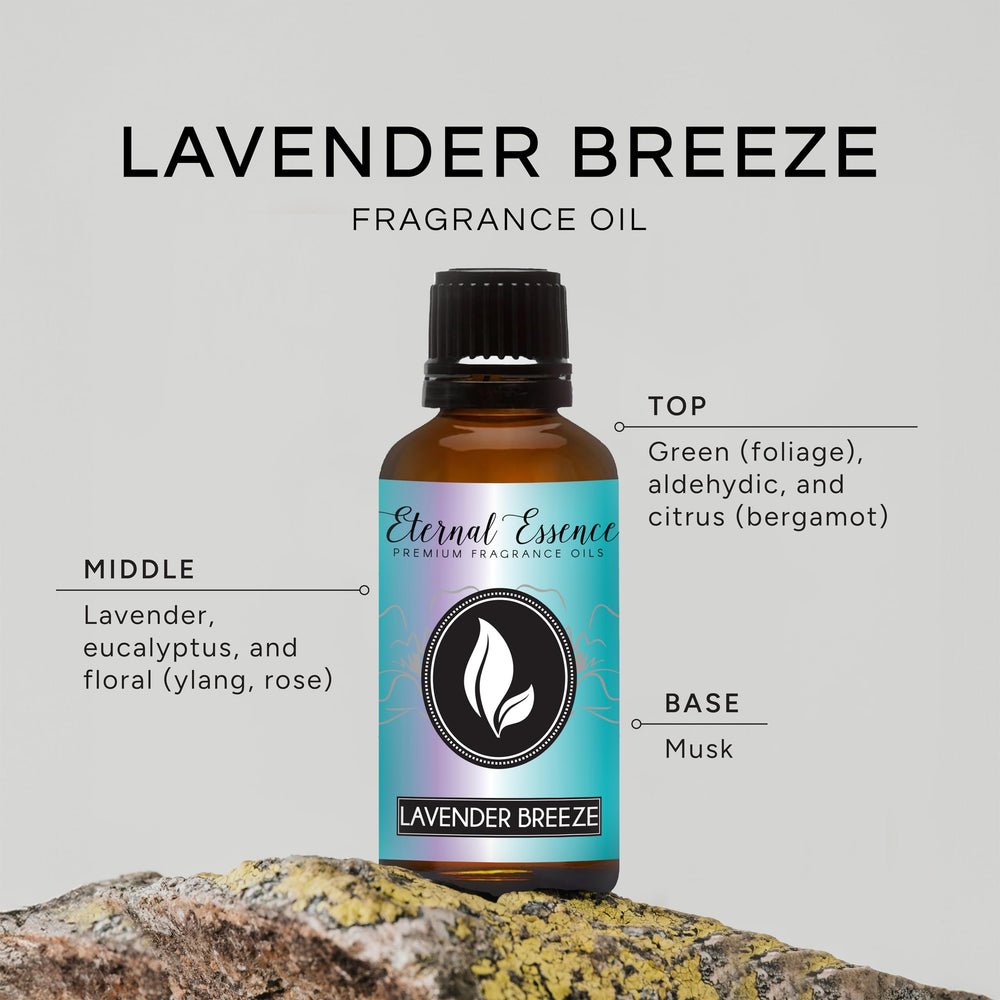 Lavender Breeze fragrance oil cap with dropper