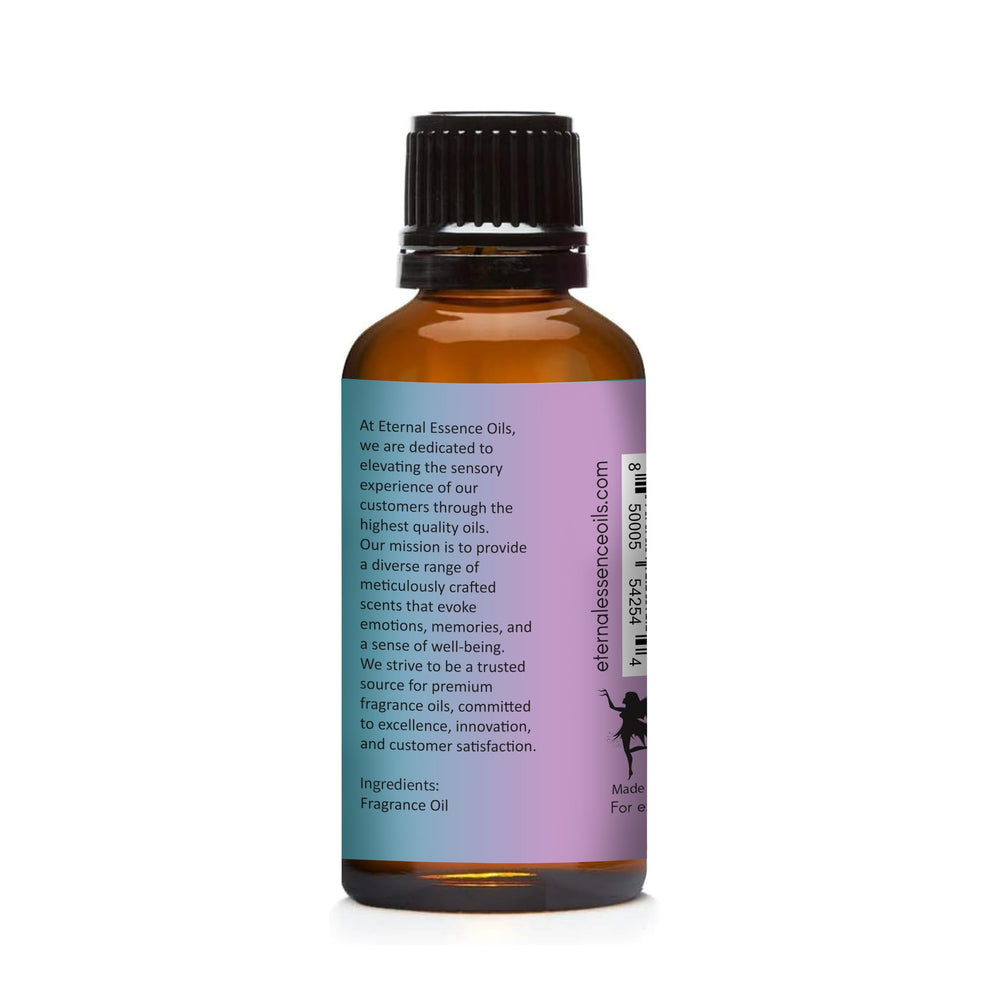 Front view of Lavender Breeze 30ml fragrance oil packaging