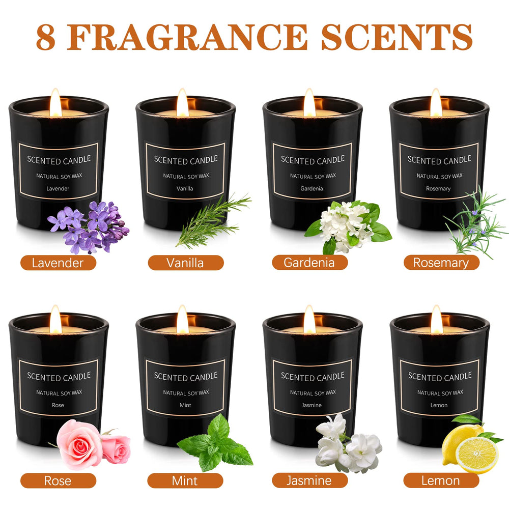 Lavender scented soy candle jar 3.5oz
