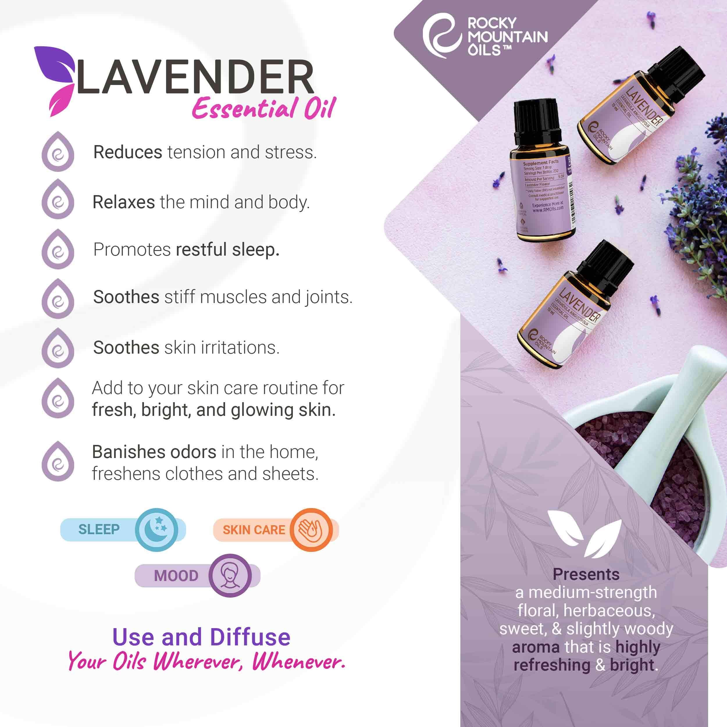 Lavender essential oil diffusing in a diffuser for aromatherapy