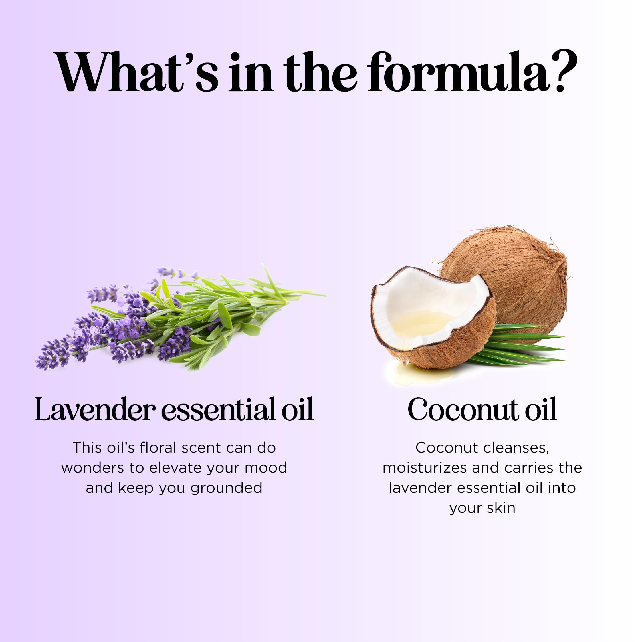 Travel-friendly lavender roll-on for on-the-go use