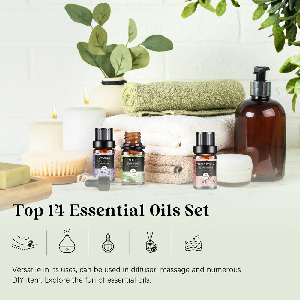 Lavender essential oil from the set