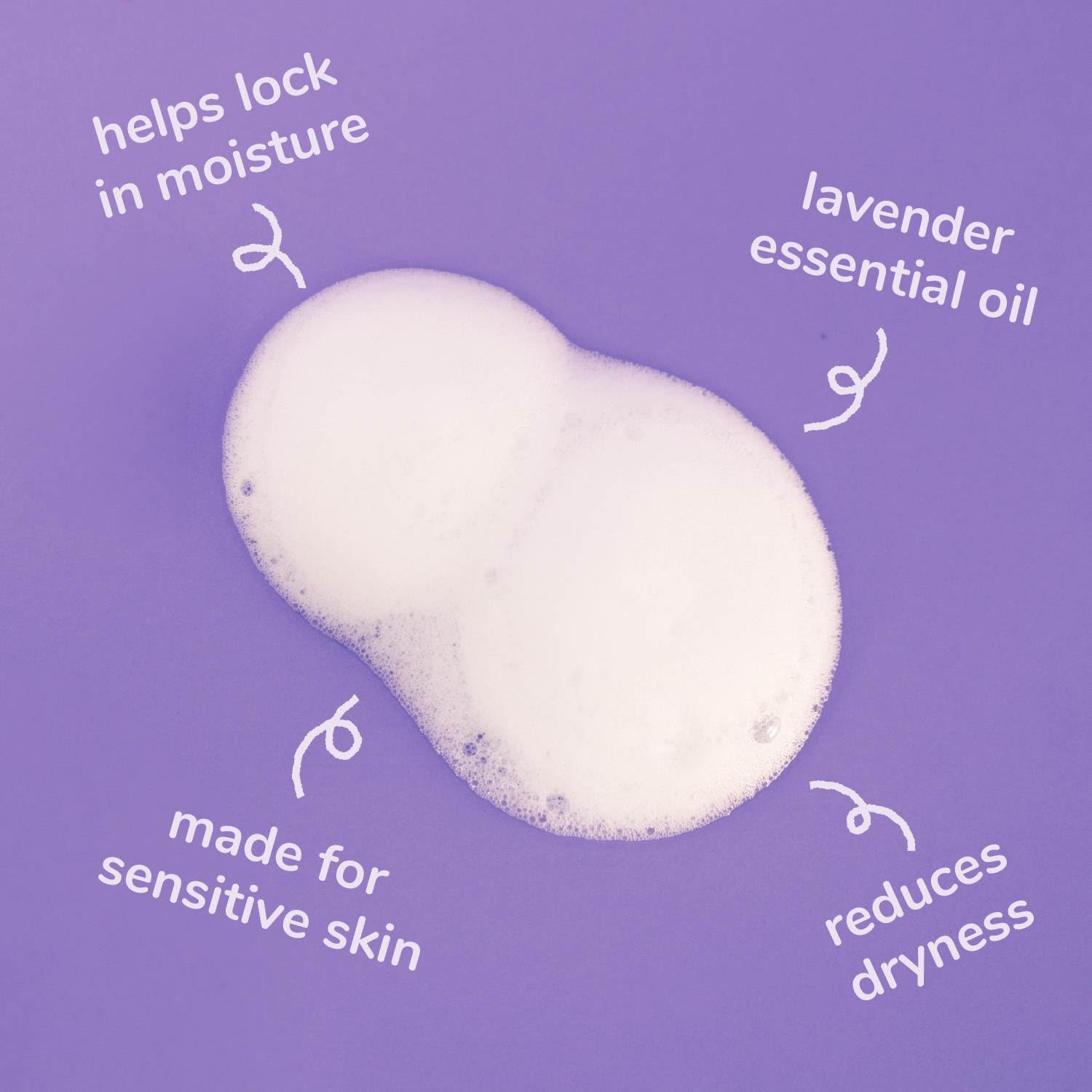 Lavender scent icon representing natural fragrance