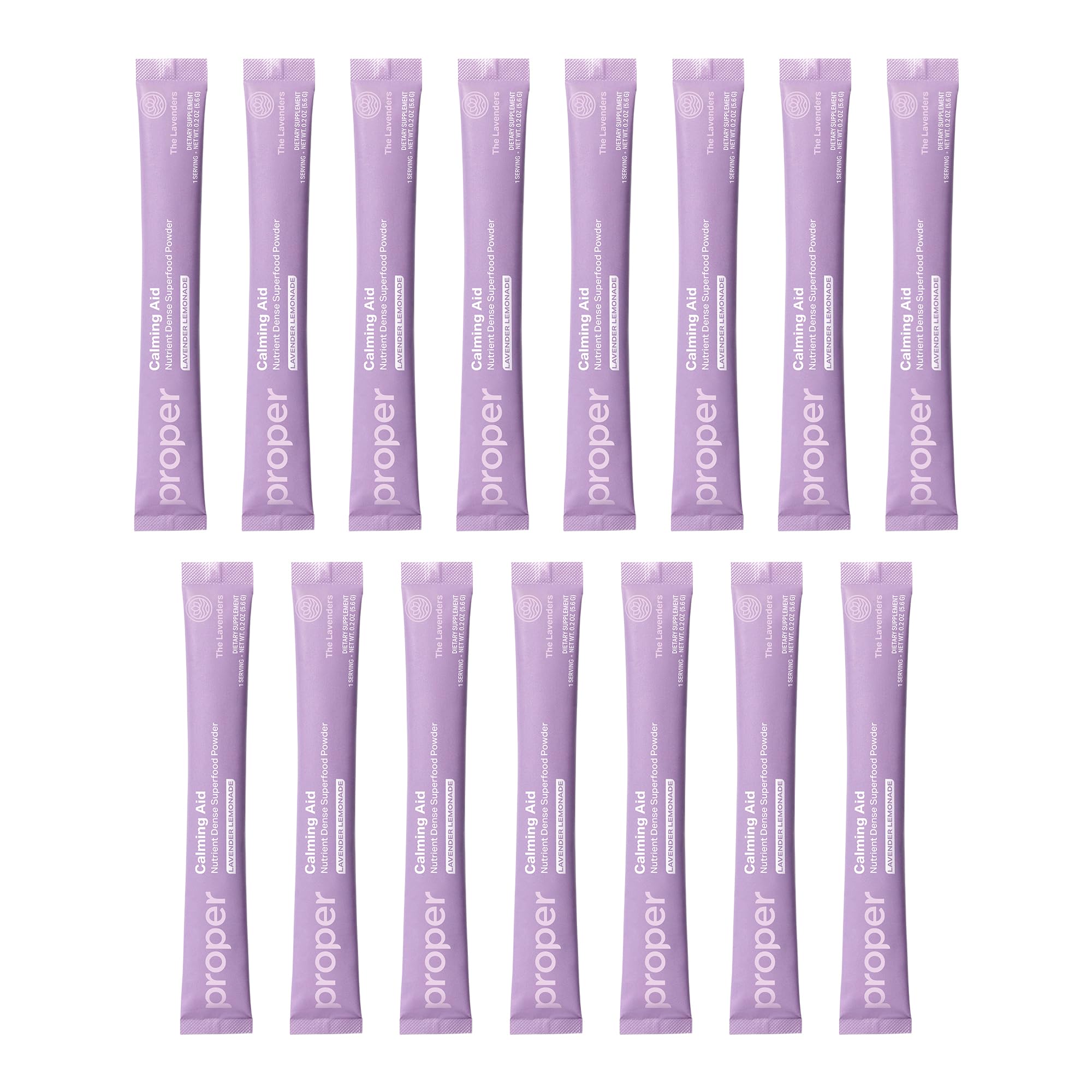 Lavender lemonade flavored powder