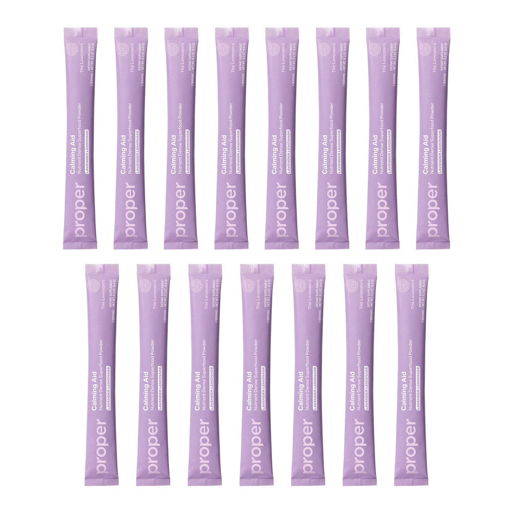 Lavender lemonade flavored powder