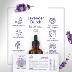 Dutch Lavender essential oil suitable for aromatherapy and DIY projects