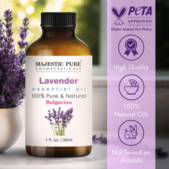 Lavender essential oil for aromatherapy