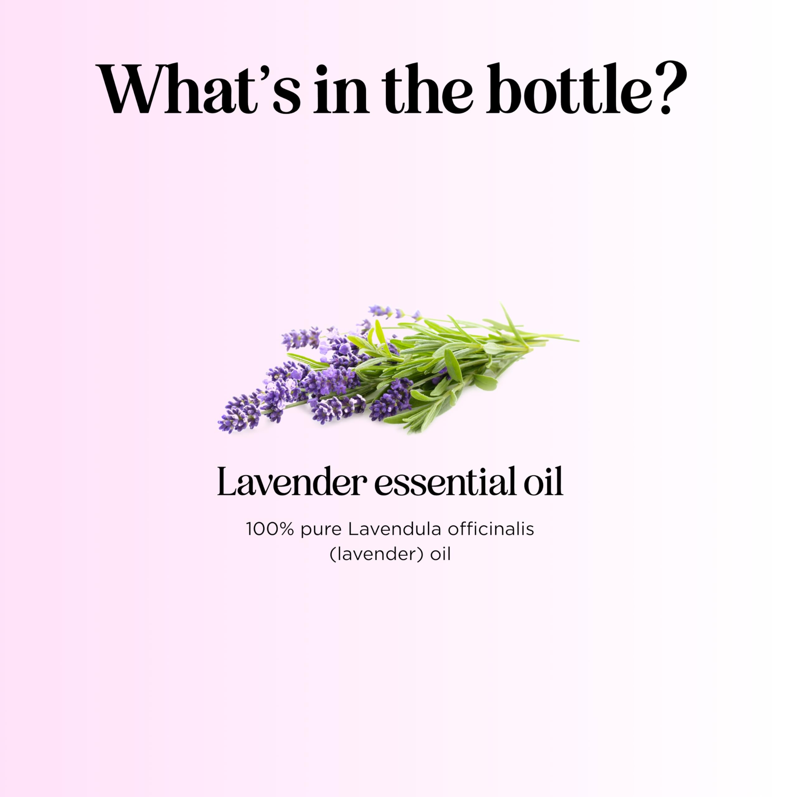 Lavender essential oil for at-home spa and self-care