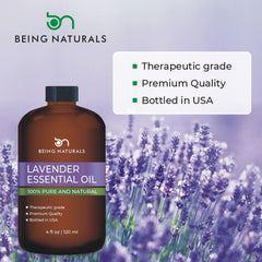 Lavender oil used in diffuser for aromatherapy