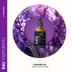 Diffuser releasing lavender essential oil aroma