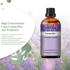 Lavender essential oil diffuser with PHATOIL bottle
