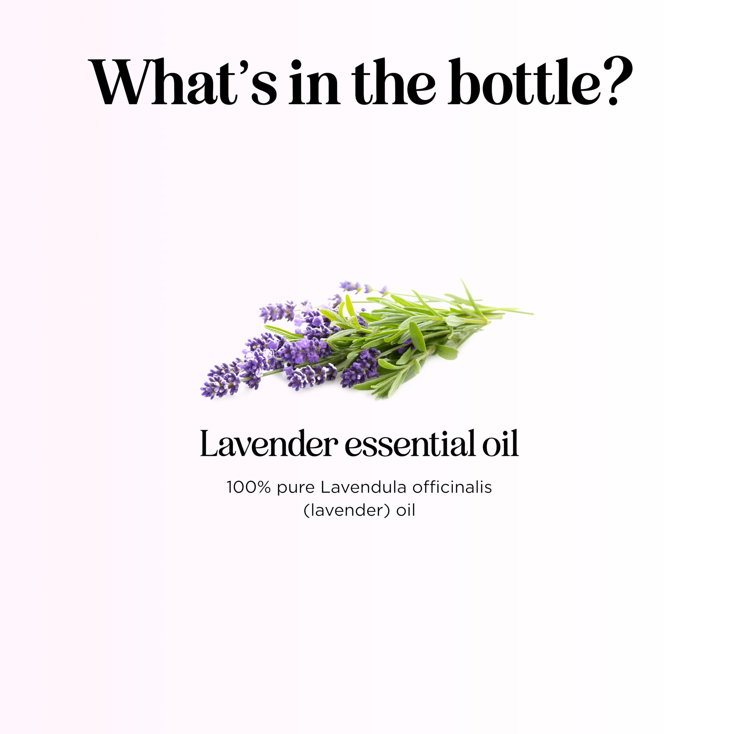 Lavender oil for hair care and dry scalp