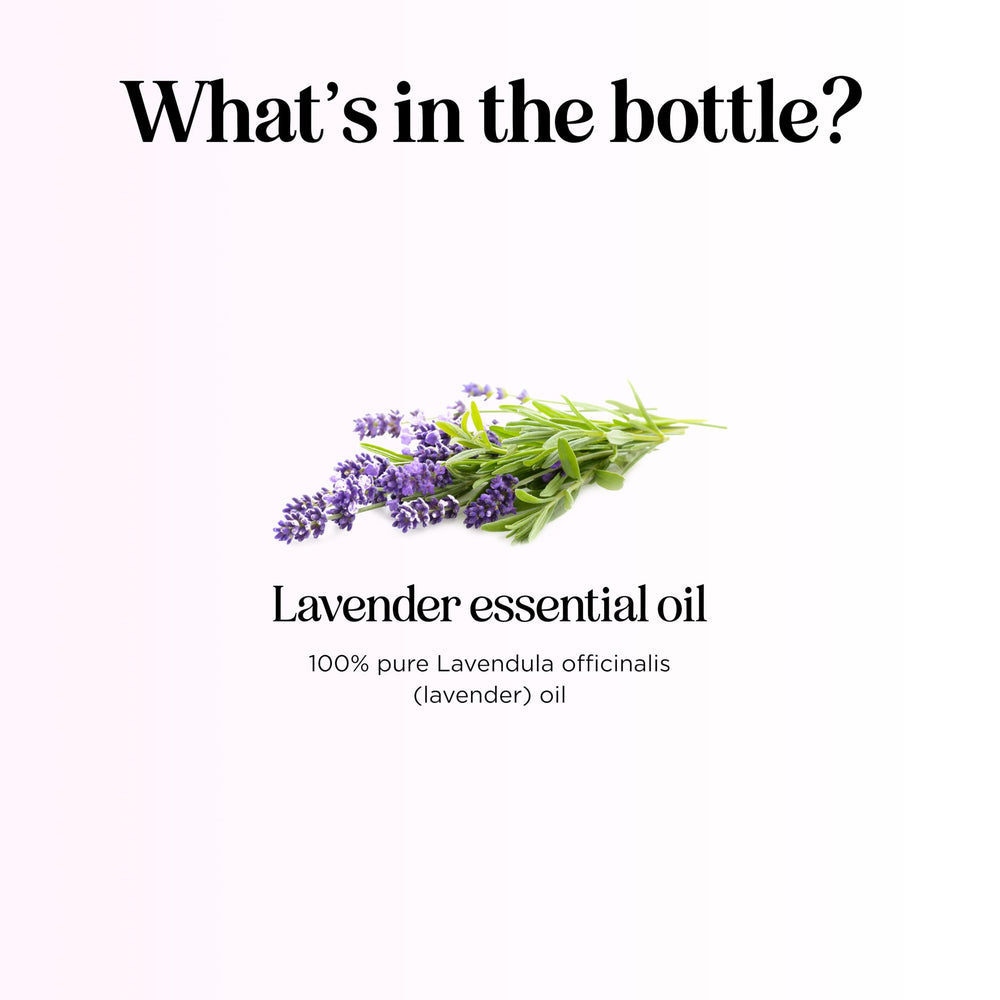 Lavender oil for hair care and dry scalp