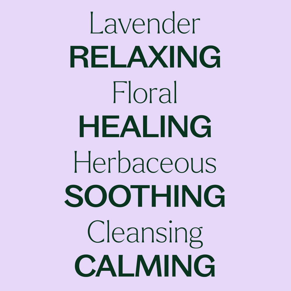 Lavender oil used as a natural hair tonic