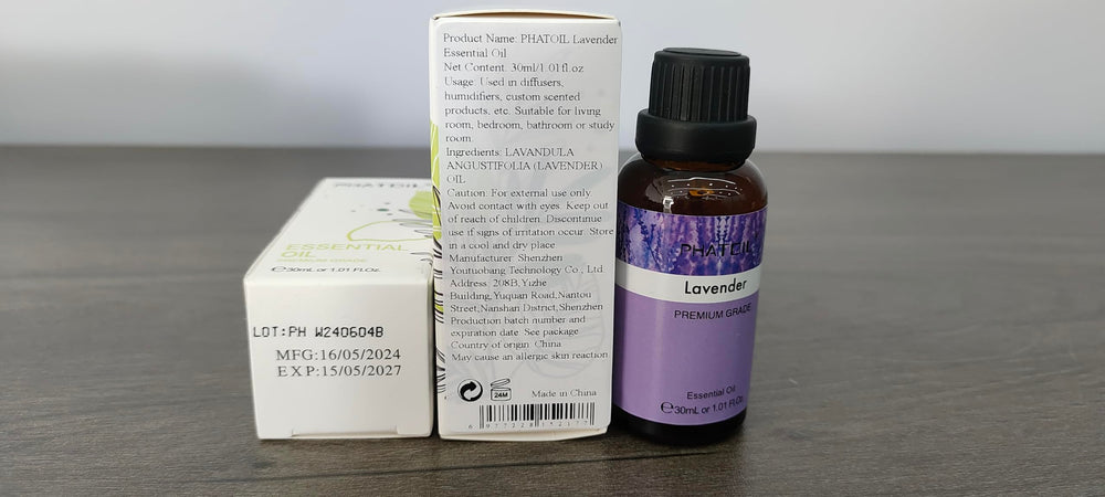 PHATOIL lavender oil warranty information