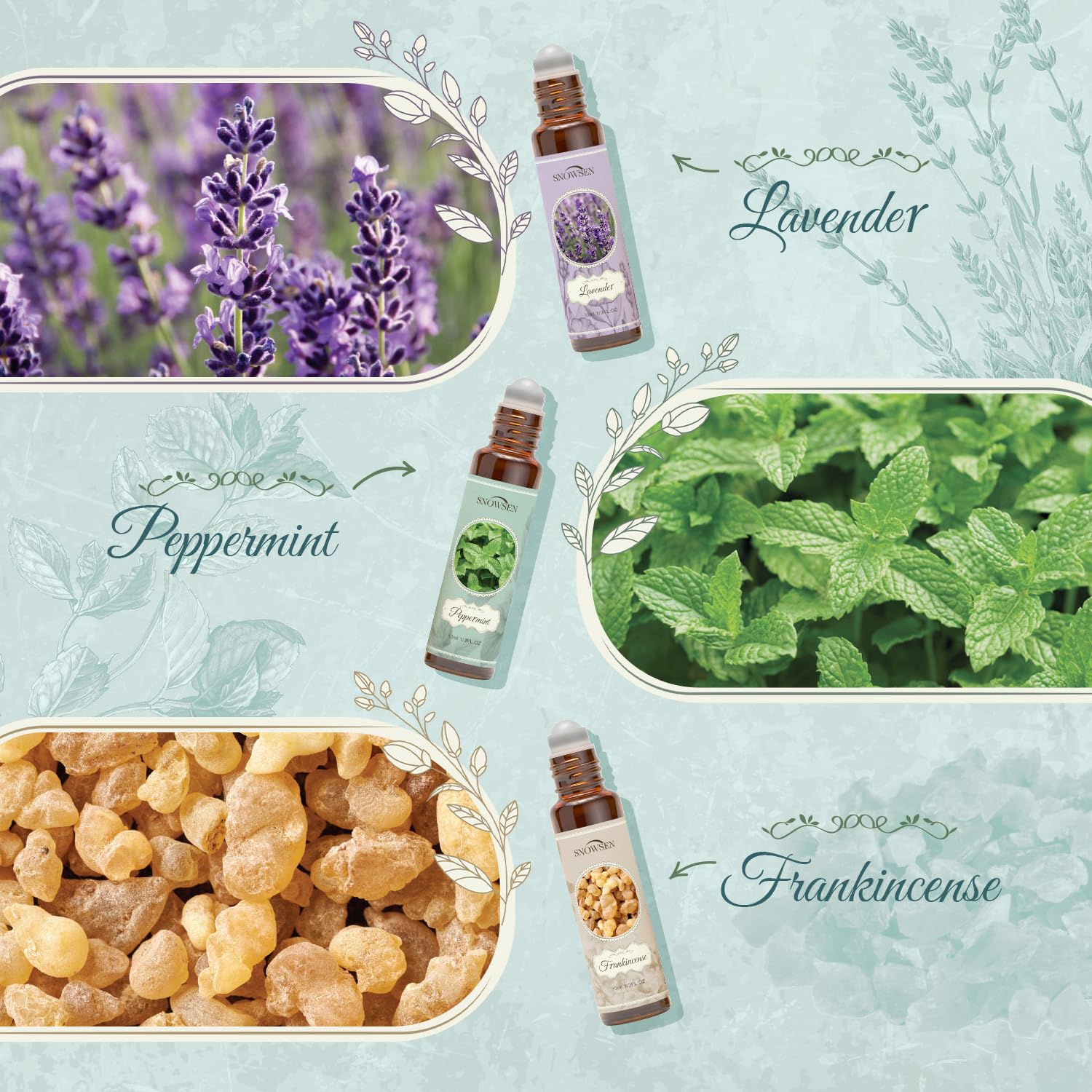 Lavender roll-on oil bottle 10ml