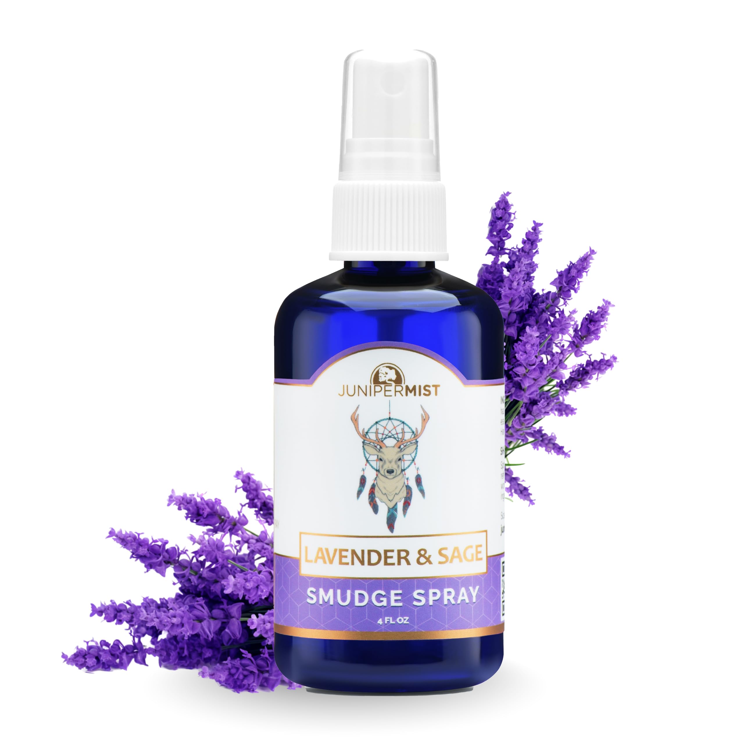 Lavender and Sage Smudge Spray 4oz bottle