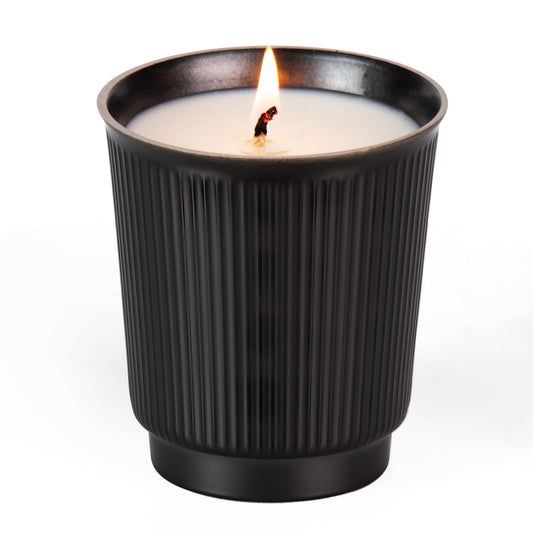 Scented candle 8oz white soy with lavender fragrance