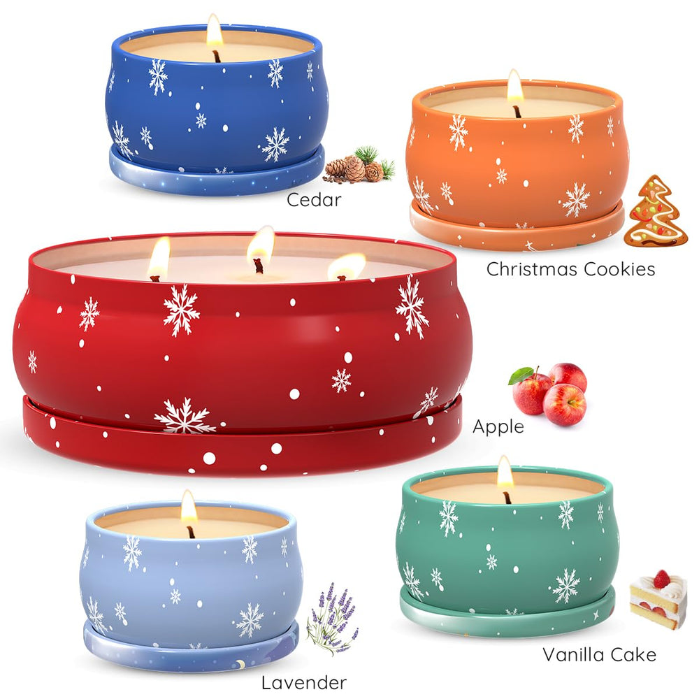 Lavender scented candle in a 2.5oz tin