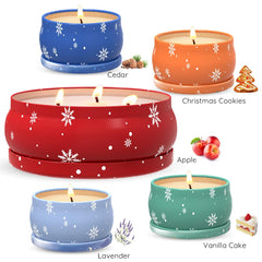 Lavender scented candle in a 2.5oz tin