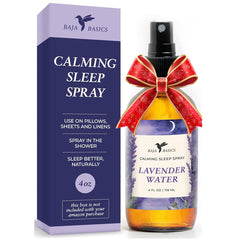 Lavender Sleep Spray bottle 4oz on a clean surface