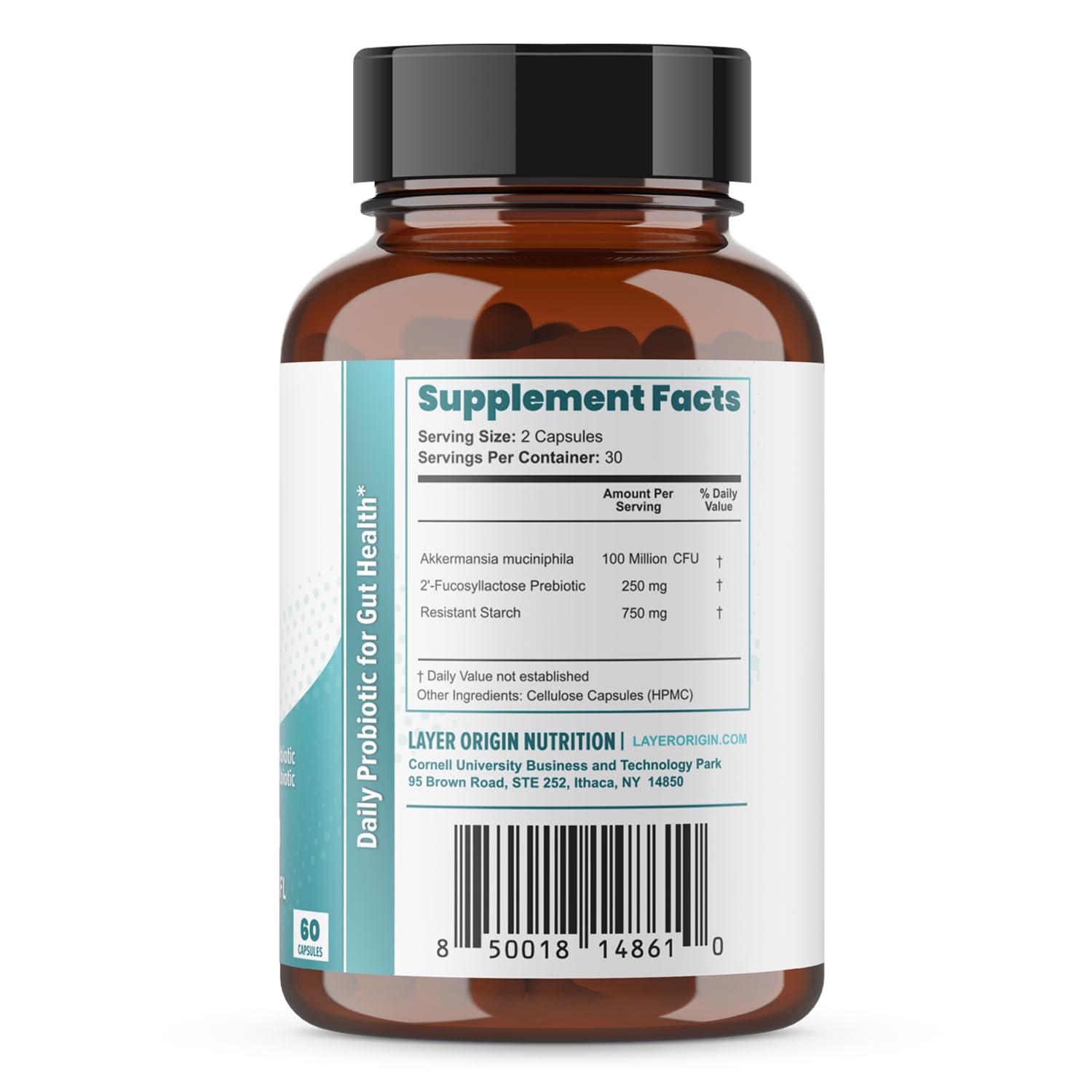 Simple Reds polyphenols powder alongside Akkermansia
