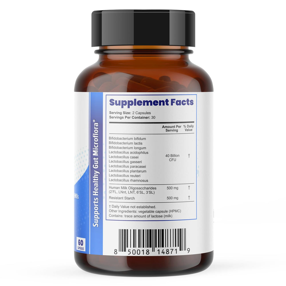 Gut health concept with synbiotic benefits