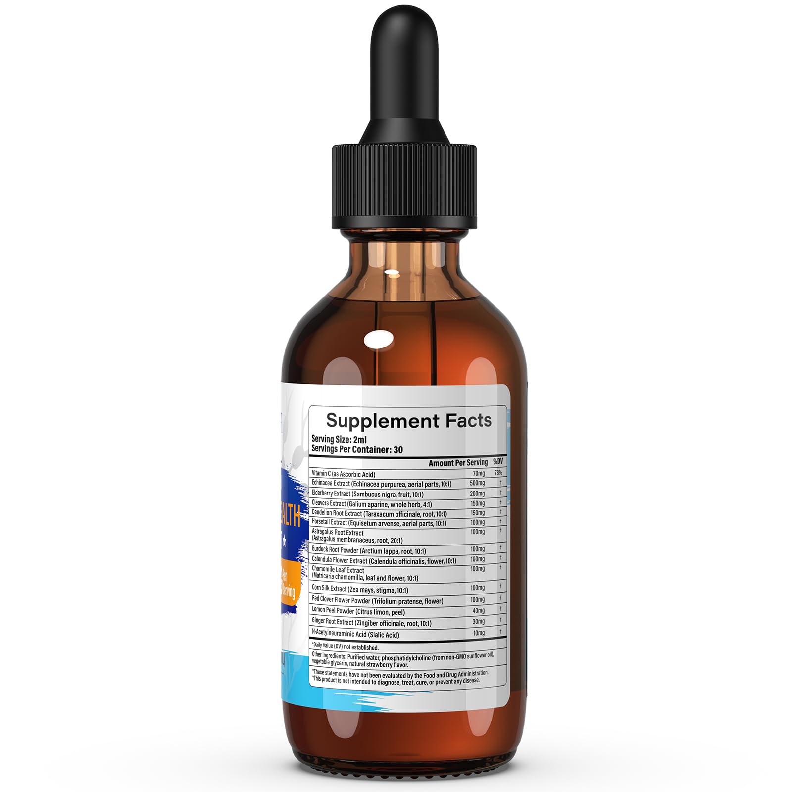 Lazpowfi Liposomal Lymph Drops enjoying drops as part of a routine