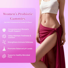 Gummies with prebiotics and cranberry extract highlight