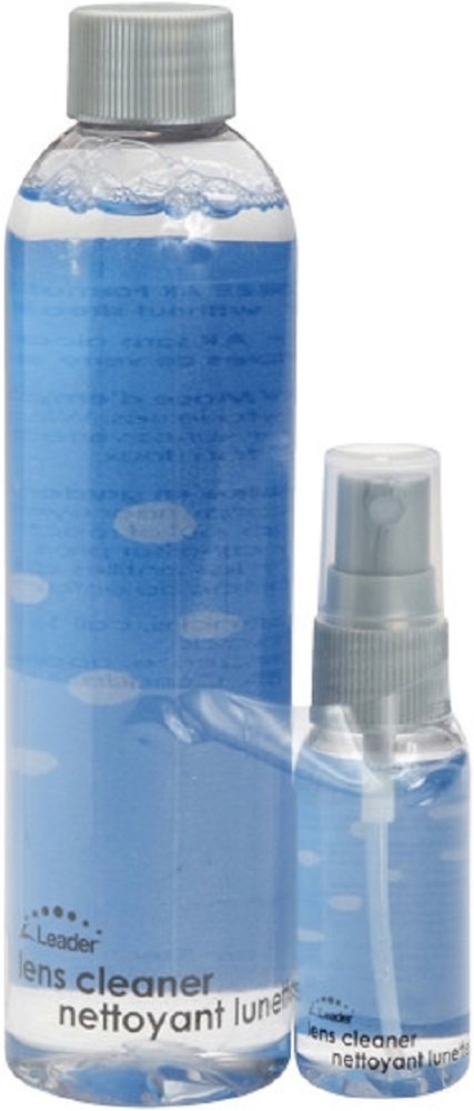 Leader 34108COMB Lens Cleaner Combo – 8 oz and 1 oz bottles for eyeglasses and sunglasses