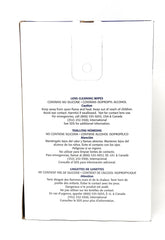 100 lens cleaning wipes compatible with polycarbonate, plastic and glass lenses