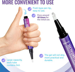 Aluminum tube with push-button design to prevent leakage