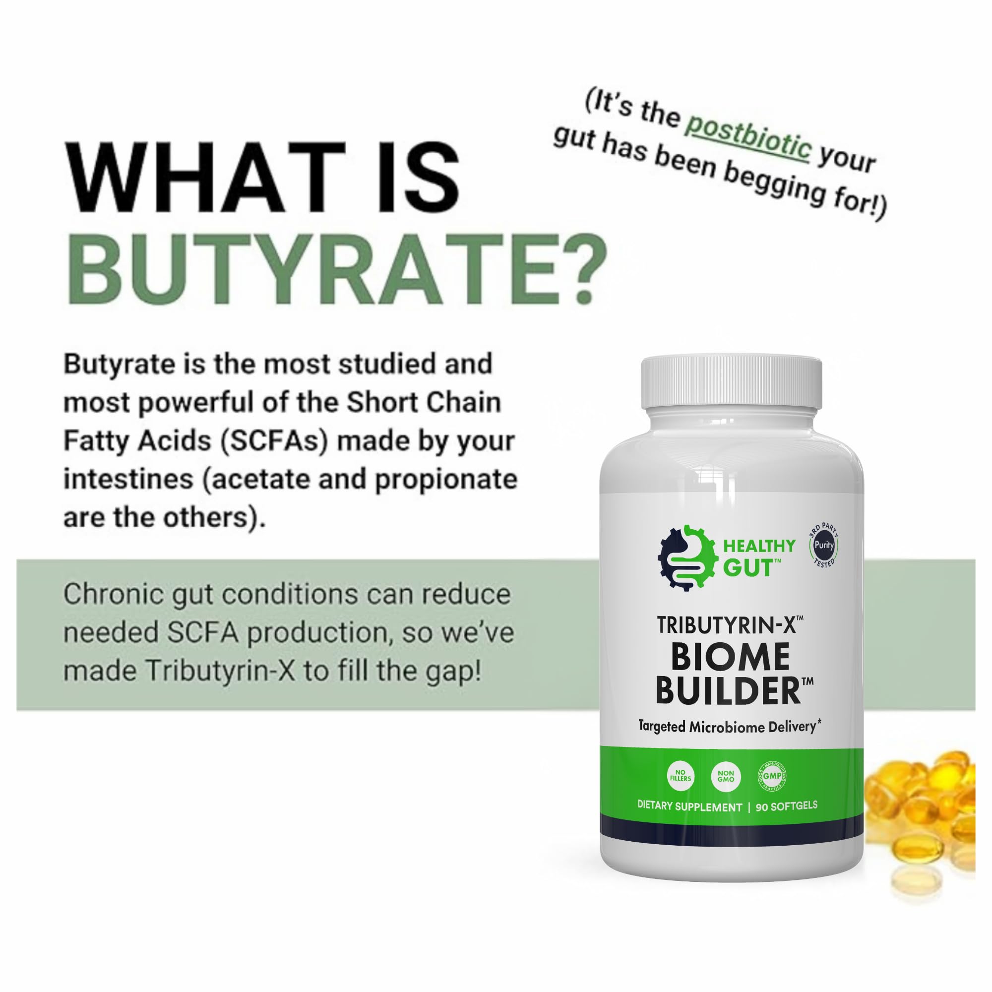 Leaky gut support and gut health benefits
