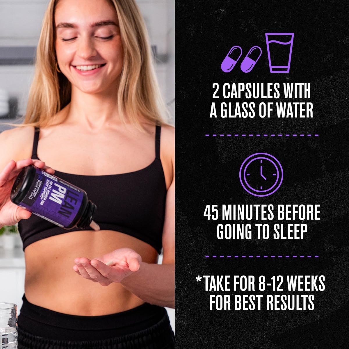 Science-based, stimulant-free Lean PM formula