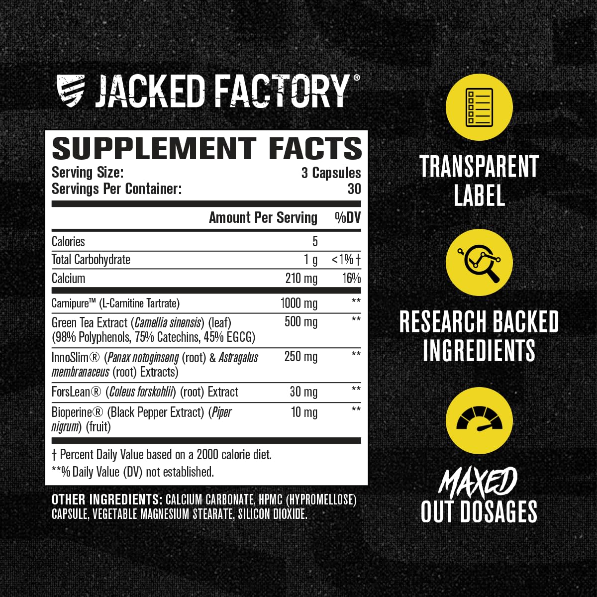 Jacked Factory Lean-XT Max branding on box