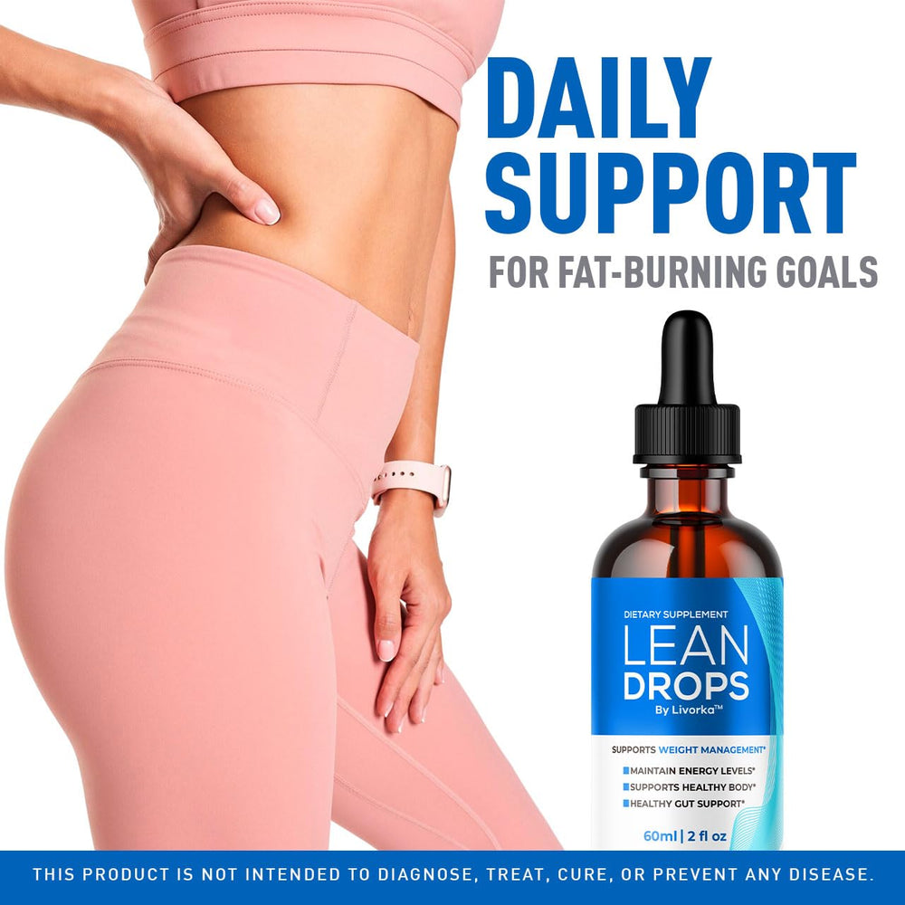 LeanDrops Liquid Formula bottle close-up