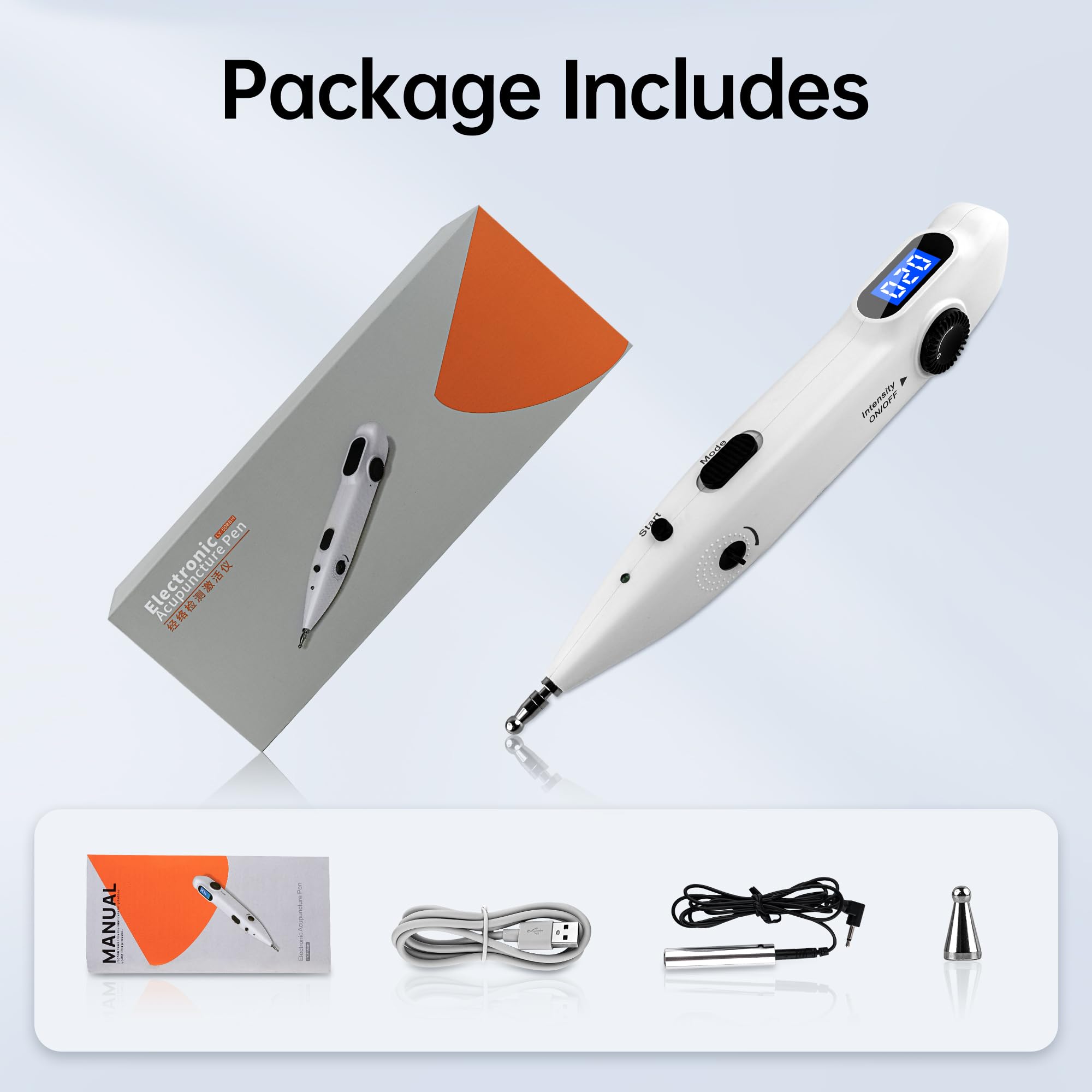 Beep feedback indicating proximity to acupuncture point