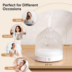 Diffuser used in home, office, bedroom and yoga spaces