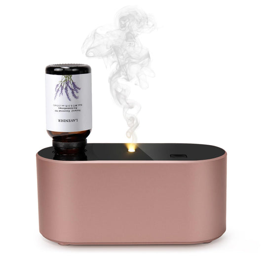 Lecdura Rose Gold Waterless Diffuser close-up