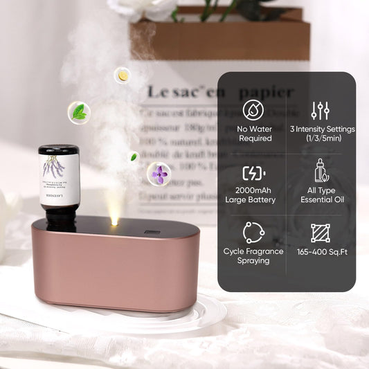 Compact rose gold diffuser design for home