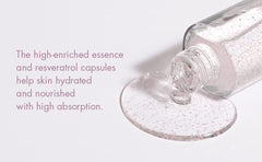Product packaging and bottle on a white background