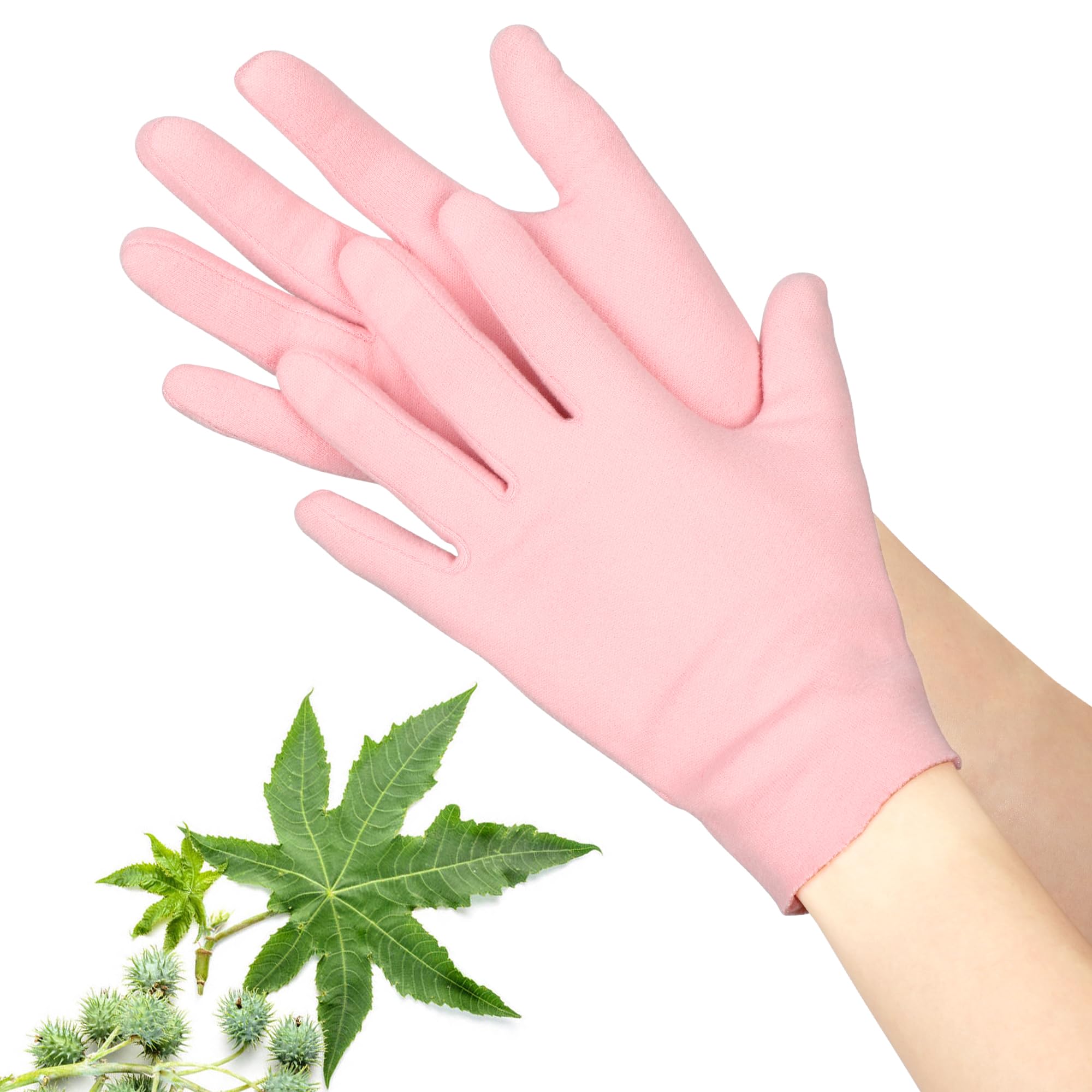 Leekalos 2 Pack Castor Oil Pack for Fingers – flat layout showcasing organic cotton wrap